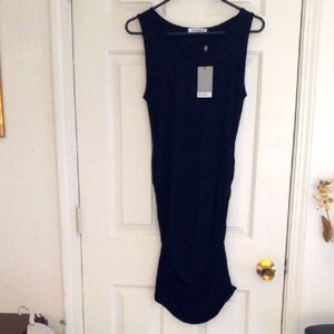 Small Show Maternity Dress Nursing Black  Sleeveless NWT